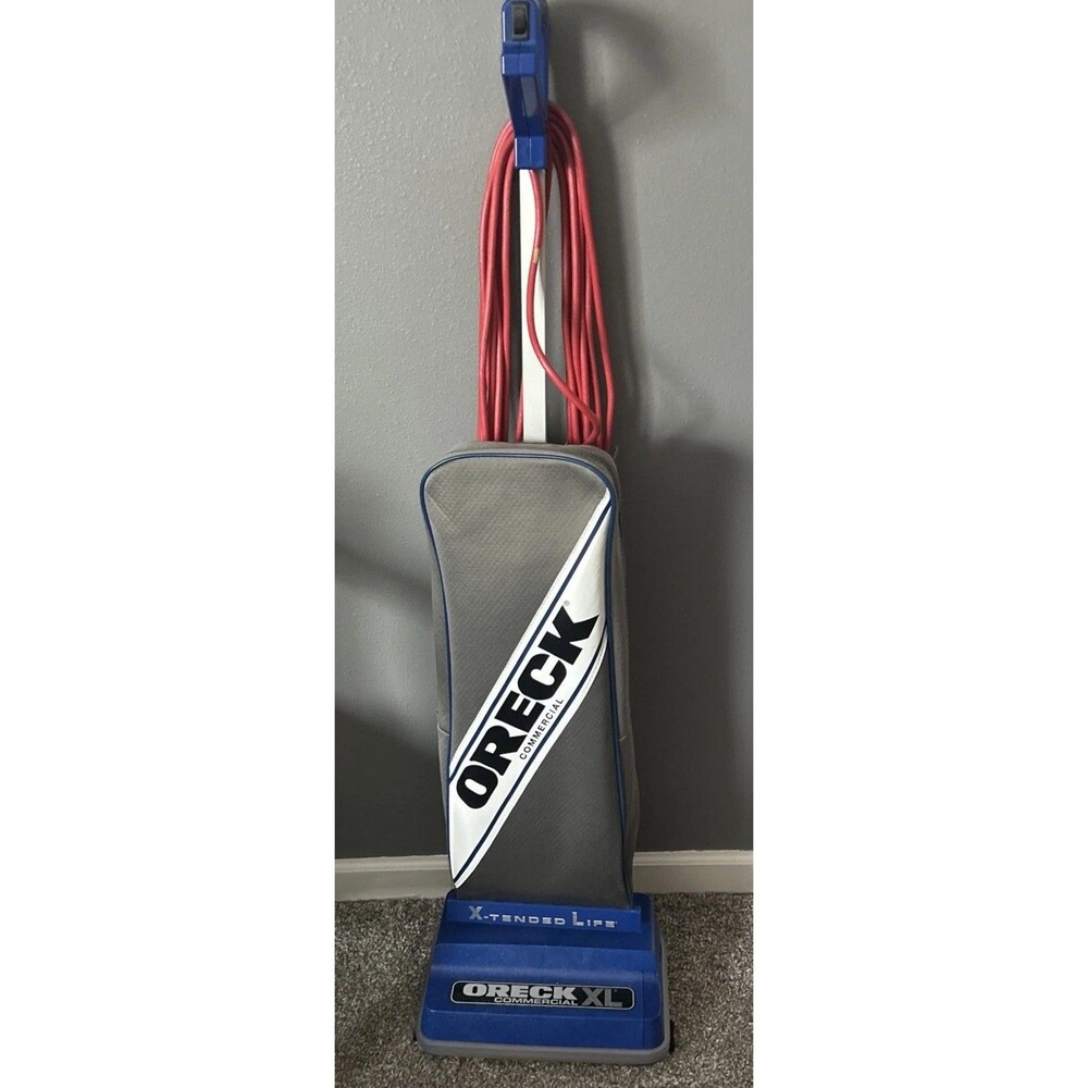 Oreck XL2100RHS Commercial Upright Bagged Multi-Floor Vacuum: barely used